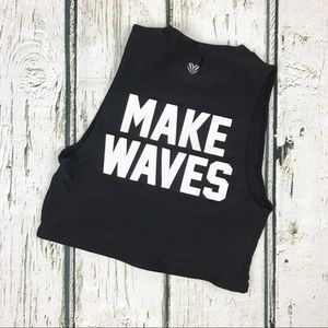 Forever 21 Swim - Forever 21 Makes Waves High Neck Swim Top Sz Small Forever 21 Swim - Forever 21 Makes Waves High Neck Swim Top Sz Small